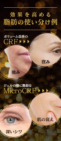 若返り効果を高める脂肪の使い分け例
