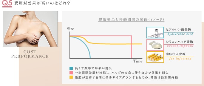 費用対効果が高い豊胸手術とは