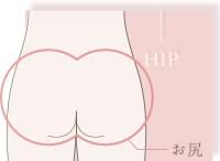 お尻の脂肪吸引の範囲