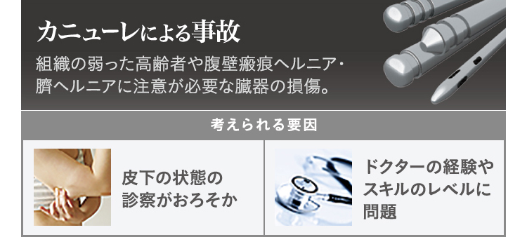 脂肪吸引で起こる死亡事故や合併症の原因とは?