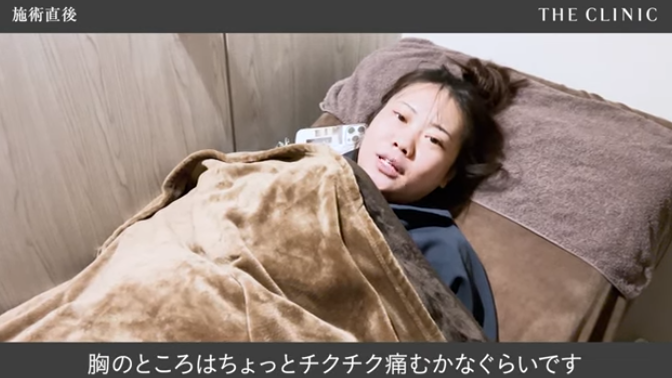 脂肪豊胸の施術当日の様子