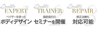 ベイザーを使った ボディデザイン | 脂肪吸引の セミナーを開催 | 修正治療も 対応可能