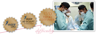 脂肪吸引の3大資格を取得|VASER LIPO|VASER 4D SCULPT|TOTAL DEFINER