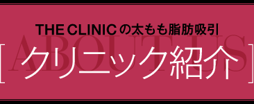  THE CLINIC の太もも脂肪吸引 [ クリニック紹介 ]