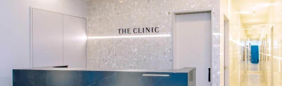 THE CLINIC 広島院の受付・院内