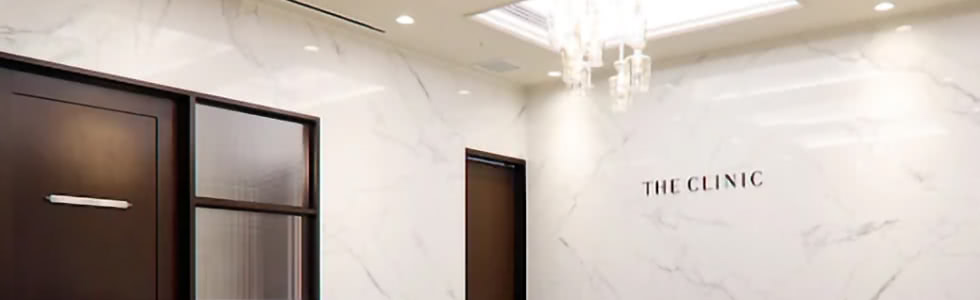THE CLINIC 福岡院の受付・院内