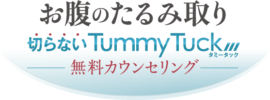切らないお腹のたるみ取り TummyTuck カウンセリング予約