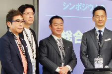 日本美容外科学会での発表の様子