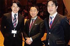 2017年日本美容外科学会での記念撮影（大橋昌敬医師ほか）