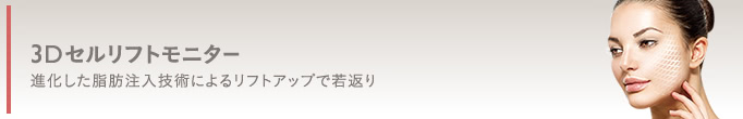 3Dセルリフト(切らないフェイスリフト)モニター2