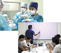 他院への技術指導を担当