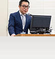 学会で研究内容を発表している大橋昌敬医師