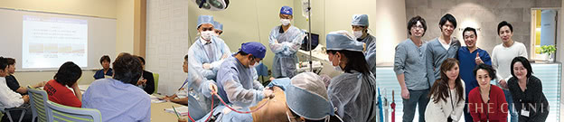 これまで、湘南美容外科クリニック、共立美容外科クリニック、品川美容外科、エースクリニック、ヴェリテクリニック、大阪雅美容外科など、510名のドクターにベイザー脂肪吸引の技術指導をいたしました。