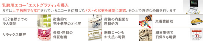 THE CLINICが提供するアクアフィリング(アクアリフト)豊胸除去の特徴