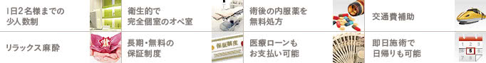 THE CLINICが提供するレヌビオンの特徴