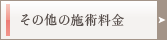 その他の施術料金