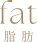 fat 脂肪