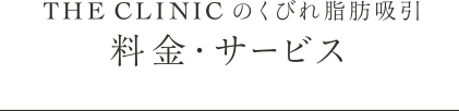 THE CLINIC のくびれ脂肪吸引 料金・サービス