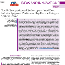 葛城医師の乳房再建に関する論文が国際学術誌『PRS Global Open』に掲載されました