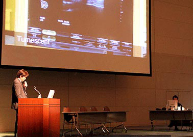 豊胸後のしこりの超音波診断と治療について日本美容外科学会で発表を行いました