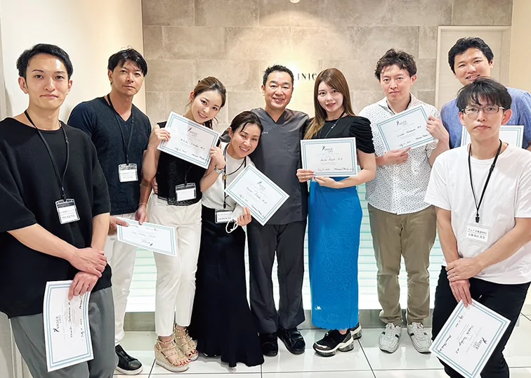 ベイザー脂肪吸引・脂肪注入豊胸のセミナーを7月13日に開催しました